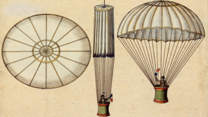 Google célèbre le premier saut en parachute d’André-Jacques Garnerin