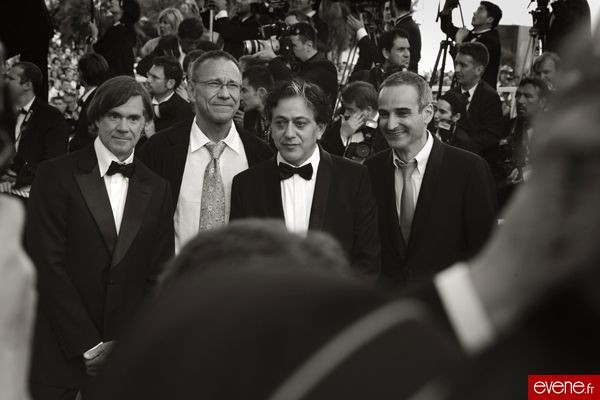 Gus Van Sant (à gauche) - Cannes 2007