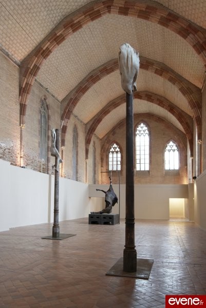 Berlinde de Bruyckere, vue de l'exposition aux Jacobins, 2009